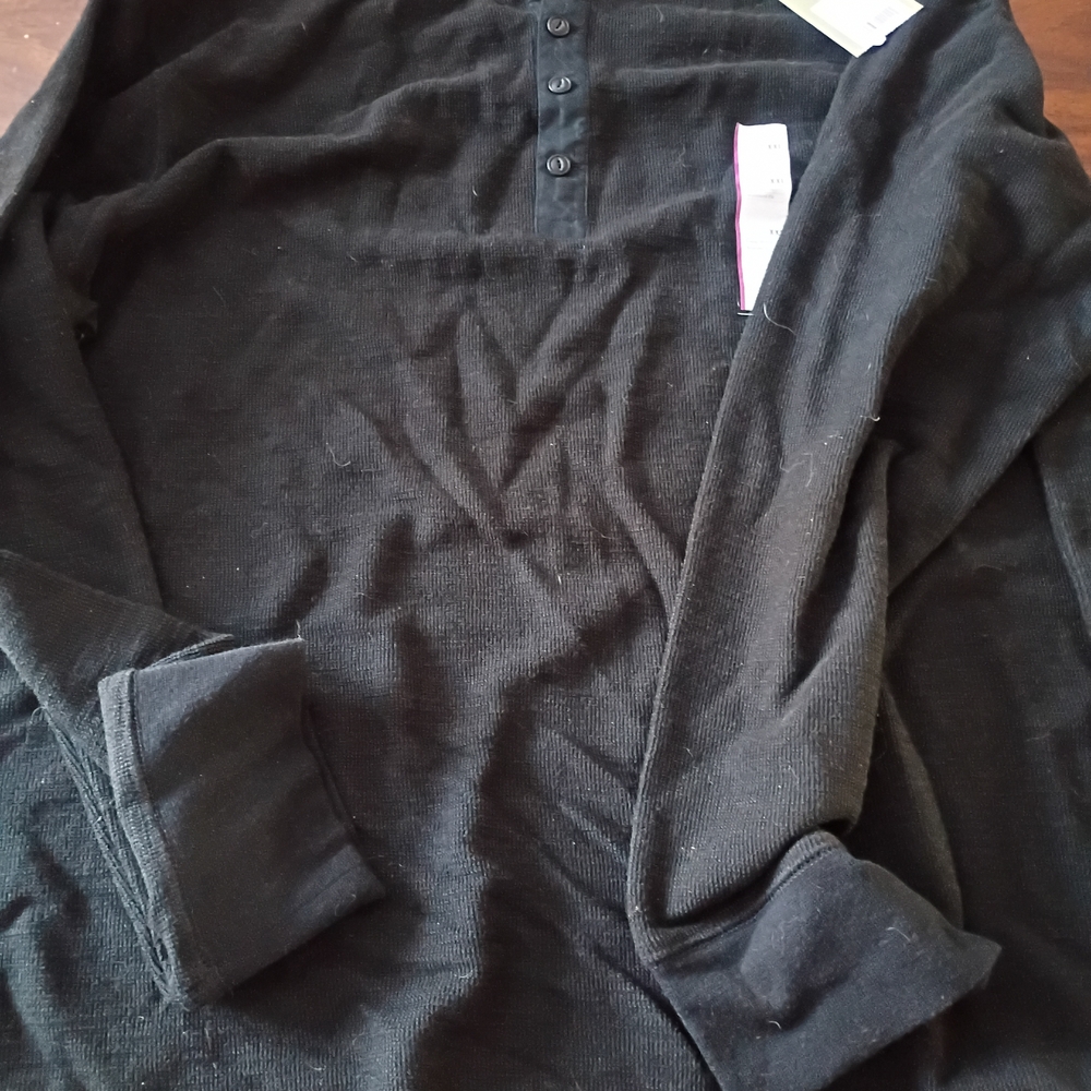 Goodfellow & Co Black Button-Down Shirt